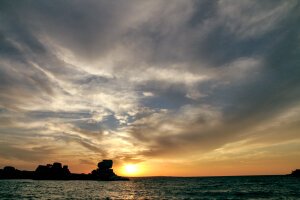 Stef Styles|Interior|Metro Station II Desat TO - Sunset over lake Victoria. Kisumo / Tanzania