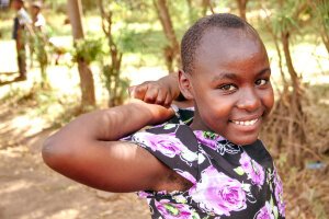 Stef Styles|Interior|Metro Station II Desat TO - A little girl. Tanzania