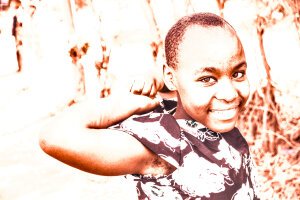 Stef Styles|Vintage|60s desat with WB+ - A little girl. Tanzania